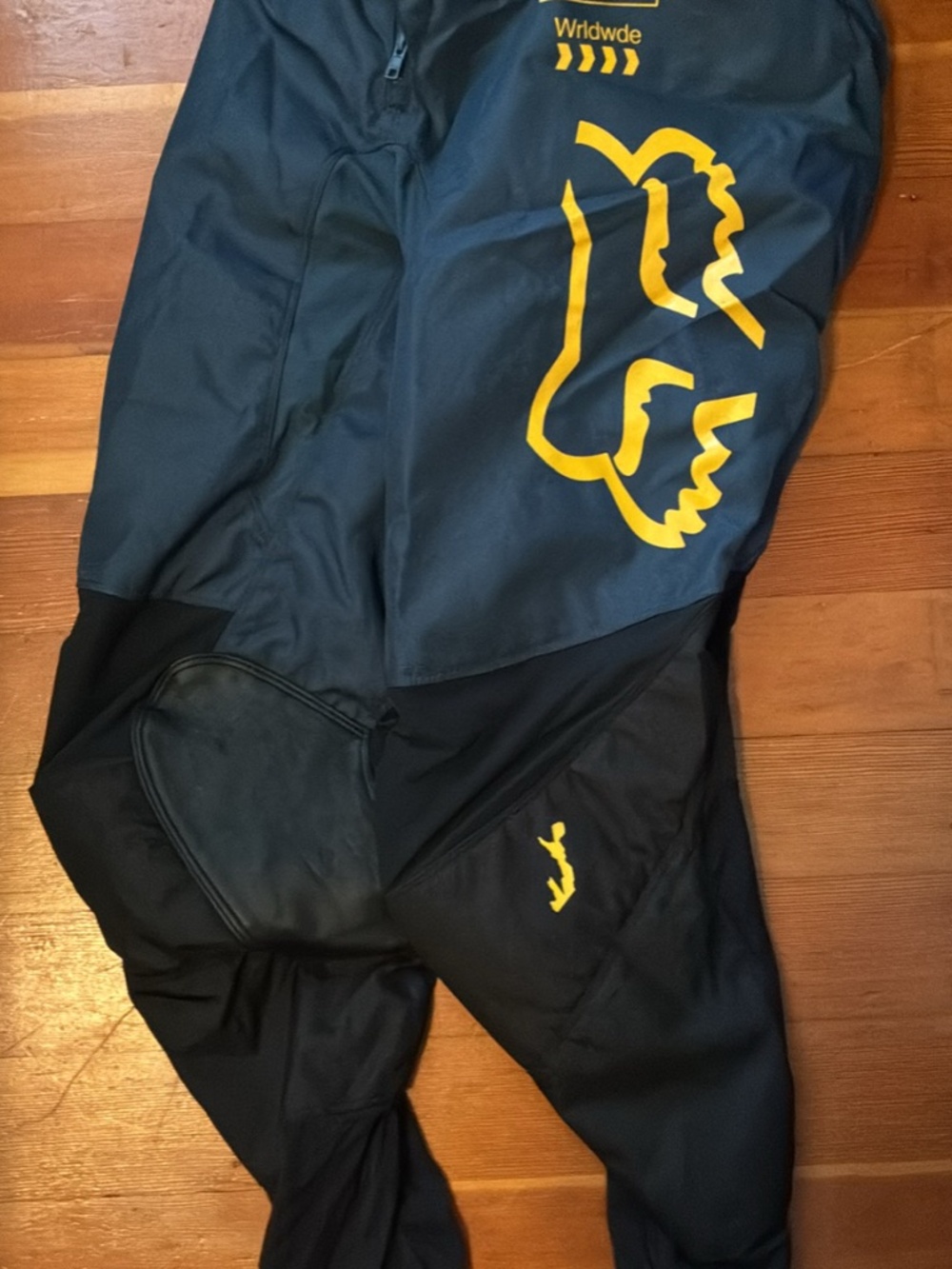 Women's Fox Dirtbike pants and gloves
